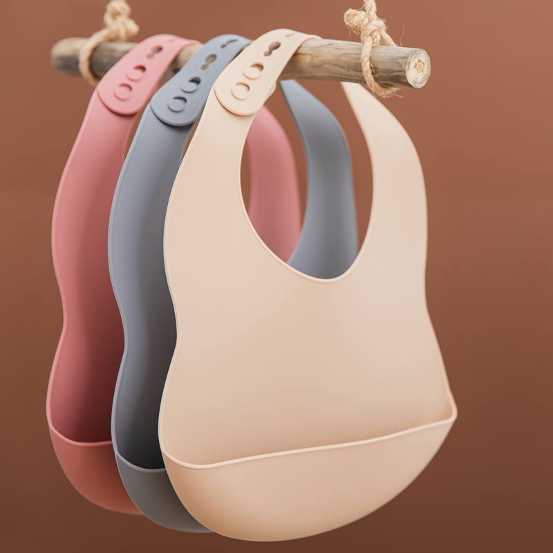 0-3 Years Baby Bib BPA Free Si - Waterproof Baby Bibs Silicone 评论和价格