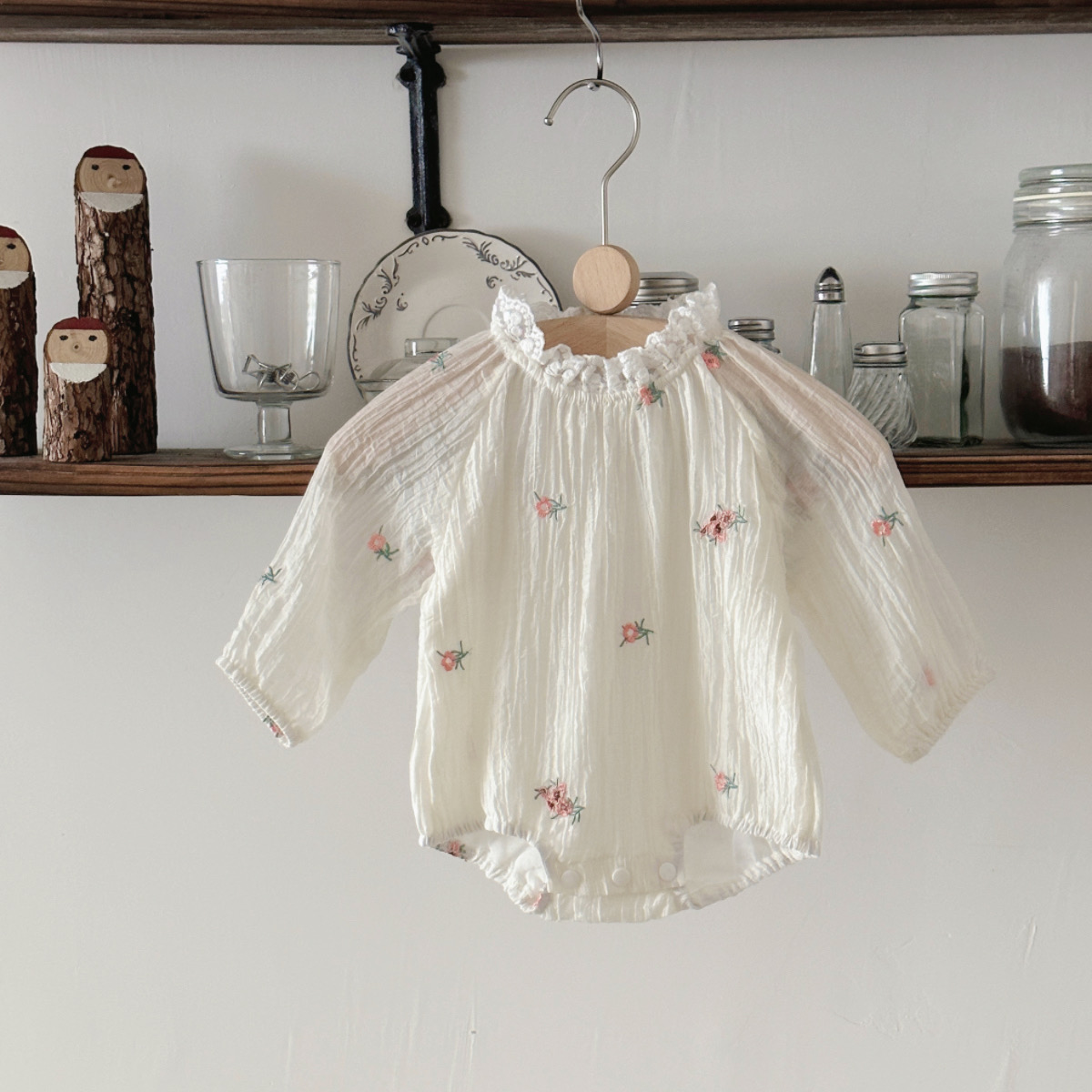 Summer Newborn Baby 0-18M Girl - Newborn Baby Girl Romper Floral 评论和价格