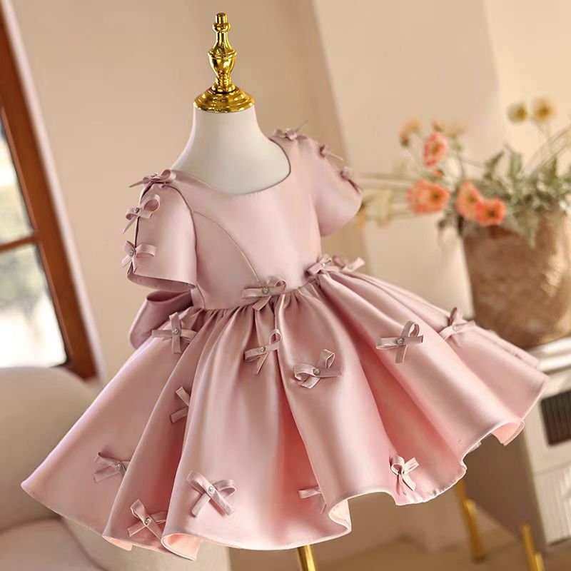 Jill Wish J720 Pink Flower Gir - Toddler Girl Tulle Party Dress 评论和价格