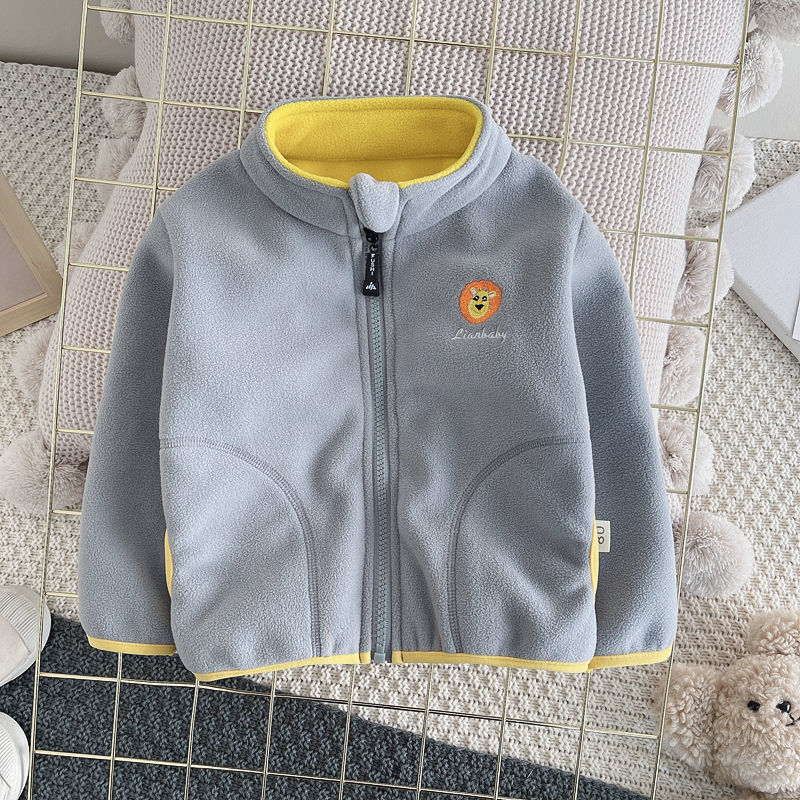 2026 New Children Boys And Gir - Toddler Boy Winter Fleece Jacket 评论和价格
