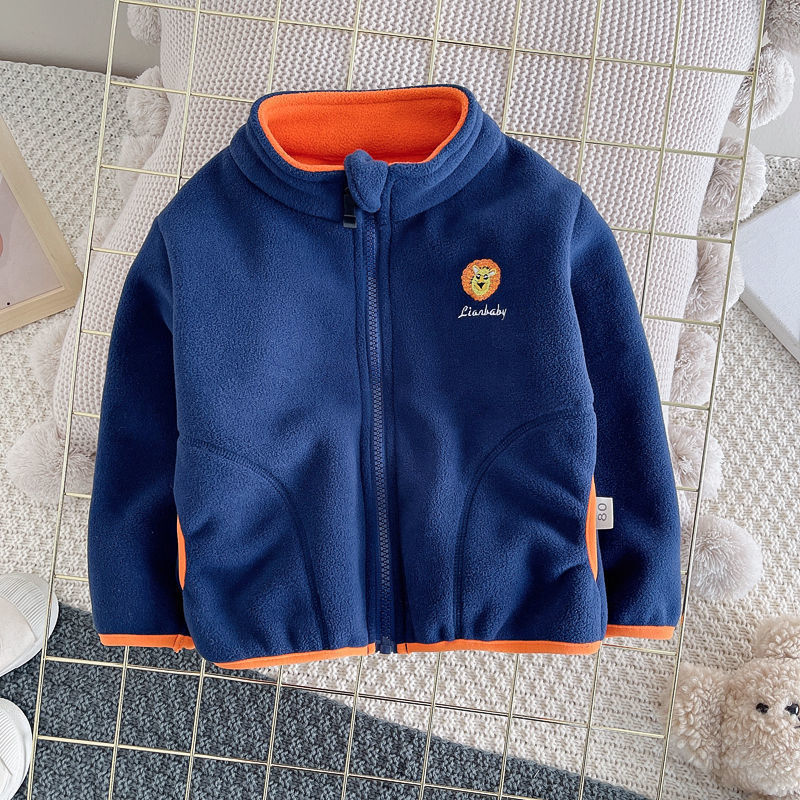 2026 New Children Boys And Gir - Toddler Boy Winter Fleece Jacket 评论和价格