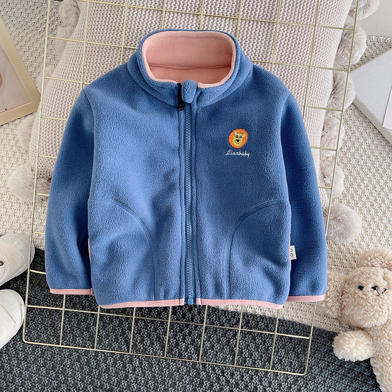 2026 New Children Boys And Gir - Toddler Boy Winter Fleece Jacket 评论和价格