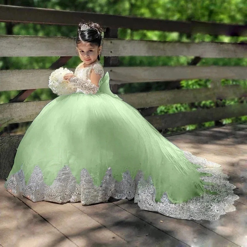 JDY Custom Made Princess Flowe - Toddler Girl Tulle Party Dress 评论和价格