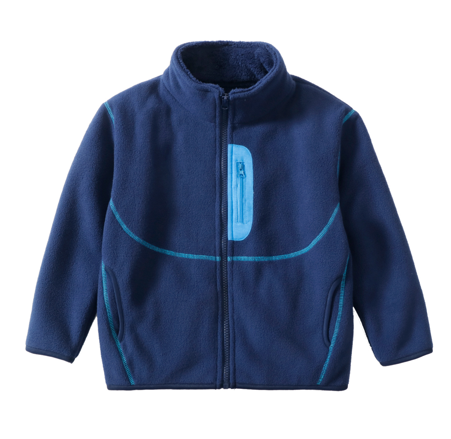 Boys Girls Kids Double Sided F - Toddler Boy Winter Fleece Jacket 评论和价格