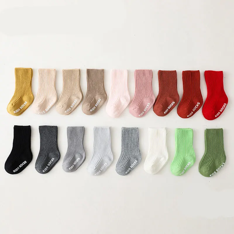 Autumn Winter Baby Girl Boy So - Unisex Baby Socks Non Slip 评论和价格