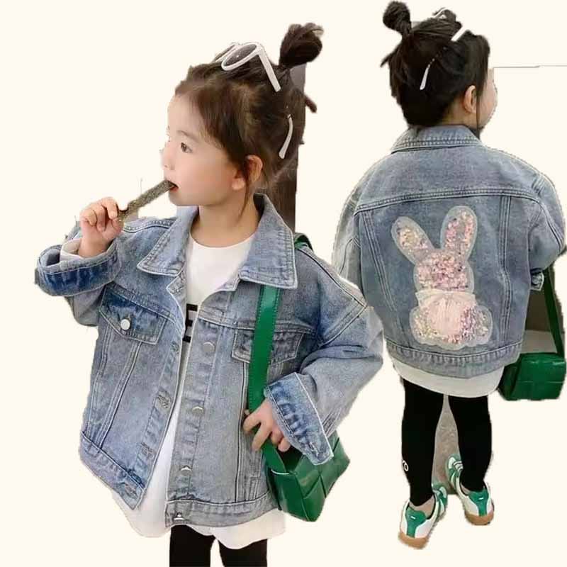Baby Girls Denim Coat Children - Baby Clothes 评论和价格