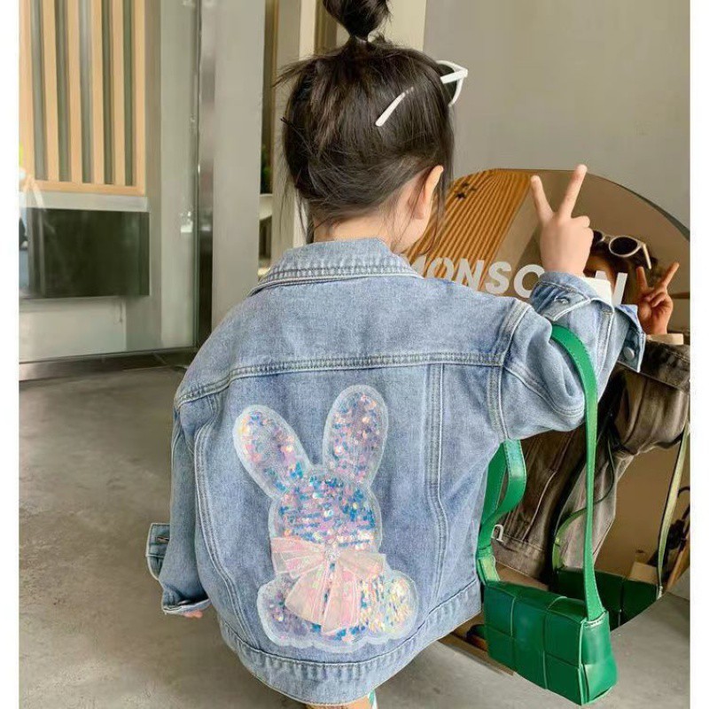 Baby Girls Denim Coat Children - Baby Clothes 评论和价格