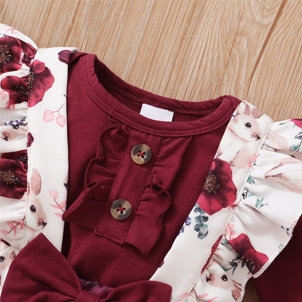 0-24 Months Newborn Baby Girl  - Newborn Baby Girl Romper Floral 评论和价格
