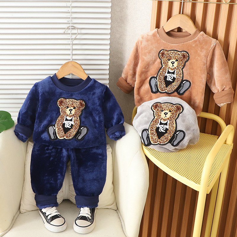 New Winter Baby Boys Clothes C - Toddler Boy Winter Fleece Jacket 评论和价格