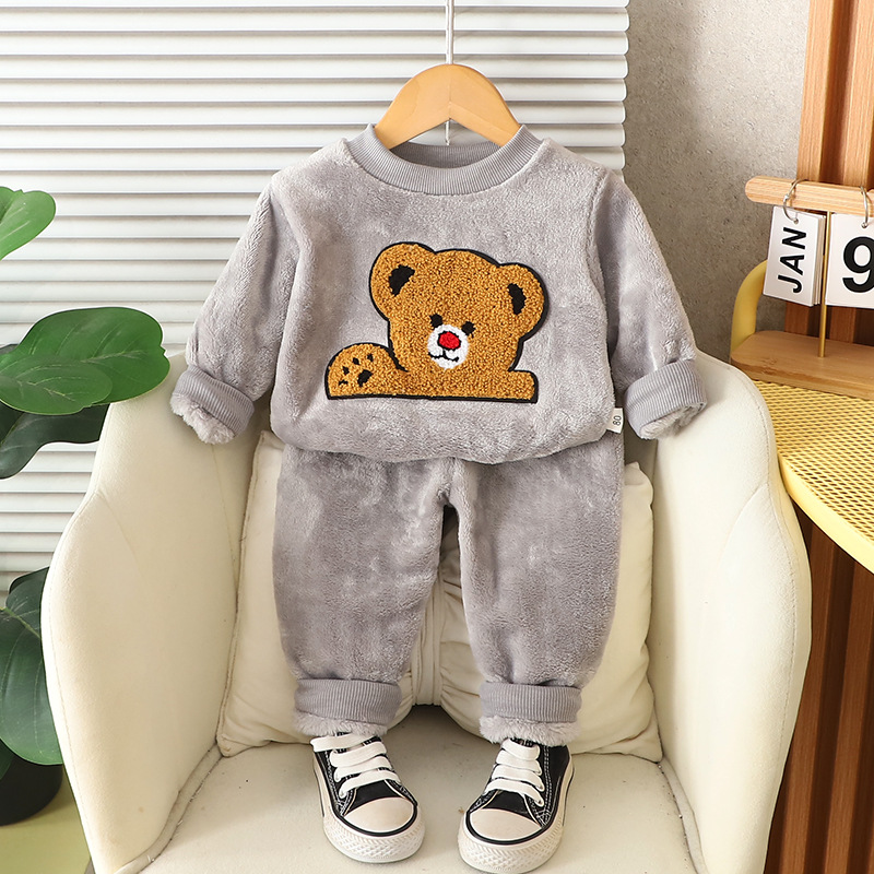 New Winter Baby Boys Clothes C - Toddler Boy Winter Fleece Jacket 评论和价格