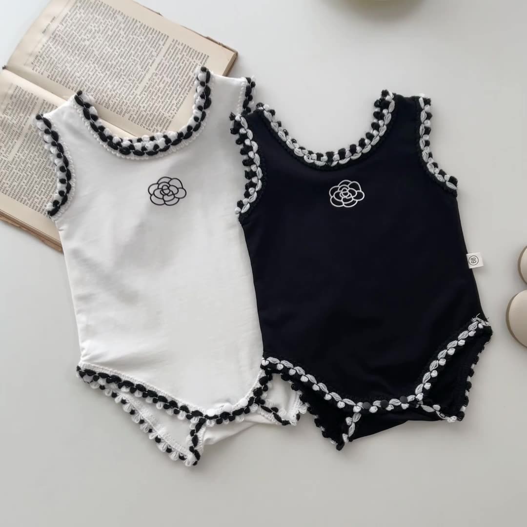 Infant Baby Girl Boy Cotton Li - Baby Summer Linen Sleeveless Jumpsuit 评论和价格