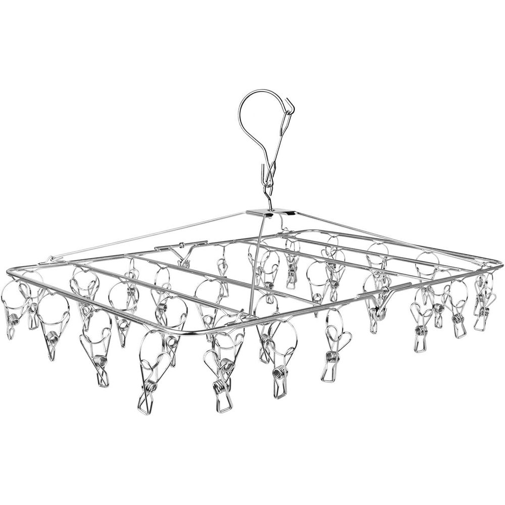Stainless Steel 52-Clip Laundr - Baby Clothes 评论和价格