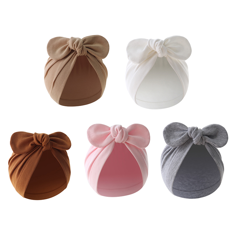 Cute Bunny Ears Baby Turban Ha - Infant Beanie Hat With Ears 评论和价格